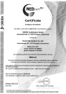 REDcert Certificate - Ernst Fritz GmbH & Co. KG